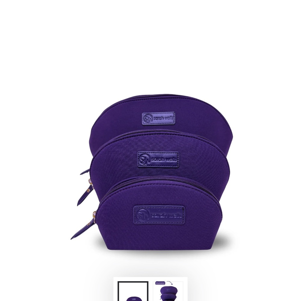 Sarah wells Purple Accessory Organizer Bag - Picture 2 of 2